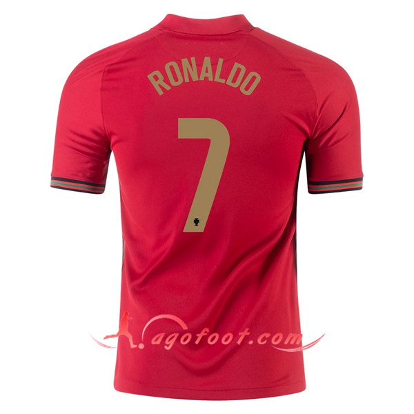 Maillot Equipe Portugal (ronaldo 7) Exterieur Uefa Euro 2020