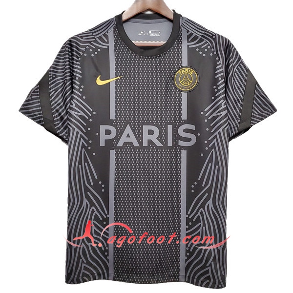 Nouveau Training T-Shirts Paris PSG Noir 20 21