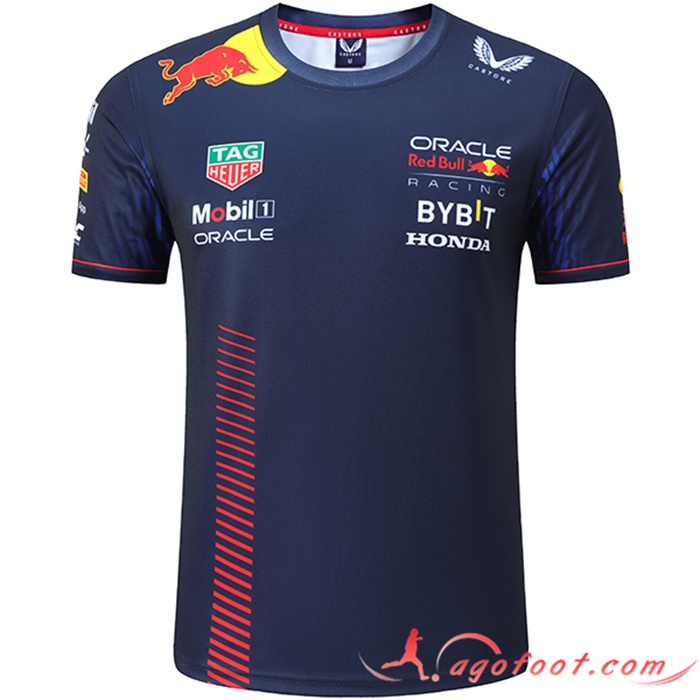 Magasin De T-Shirt F1 RedBull Racing Team Noir 2023