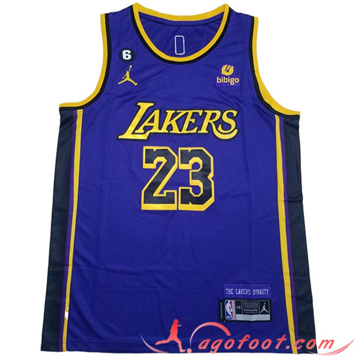 Prix Du Maillot Los Angeles Lakers (JAMES #23) 2023/24 Bleu