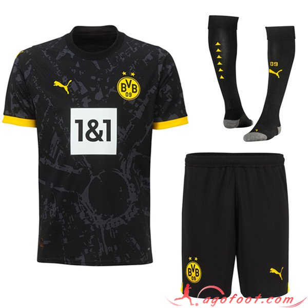 Site De Ensemble Maillot Dortmund Exterieur (Short + Chaussettes) 2023/2024