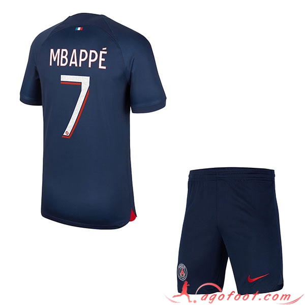 Maillot Enfant PSG Domicile Mbappe 2022 2023